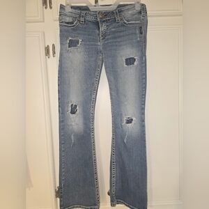 Bootcut Jeans, low rise